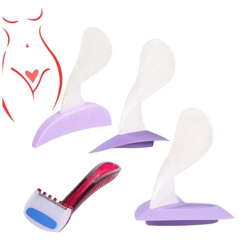 

Women Bikini Dedicated Privates Shaving Kit For Female Pubic Sexy Hair Razor Intimate Shaping Tool Set