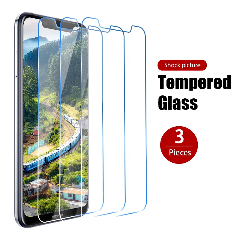 1/2/3 шт. Защитная пленка для экрана Nokia 9 puобзор 8 1 X71 X X2 XL защитное стекло переднее 9H