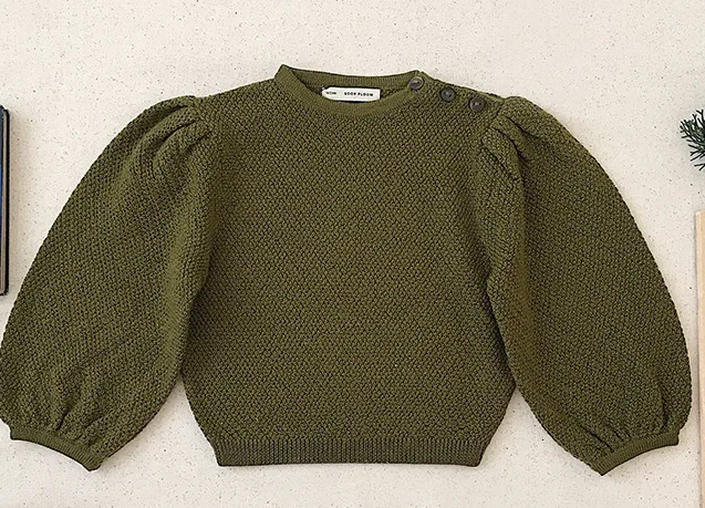 Green sweater Детские свитера; Новинка года; сезон осень-зима; Красивый вязаный пуловер для девочек; Модная хлопковая одежда для маленьких детей; топы - Цвет: Green sweater