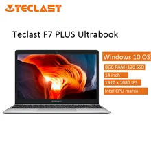 Teclast F7 Plus ноутбук 14,0 'Windows 10 Домашняя версия Intel Gemini Lake N4100 четырехъядерный 1,1 ГГц 8 Гб ОЗУ 256 ГБ SSD HDMI Ноутбуки