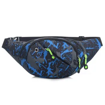 

Unisex Waist Bag Fanny Pack Running Zip Belt Outdoor Sports Casual Camoufla Waist Pack Bicycle Cycling Sport Belt Bag #LR4