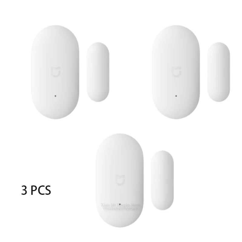 Зеленый Xiaomi Mijia датчик окна двери Zigbee беспроводное соединение умный мини дверной датчик работает с Android и IOS App управление - Цвет: Зеленый