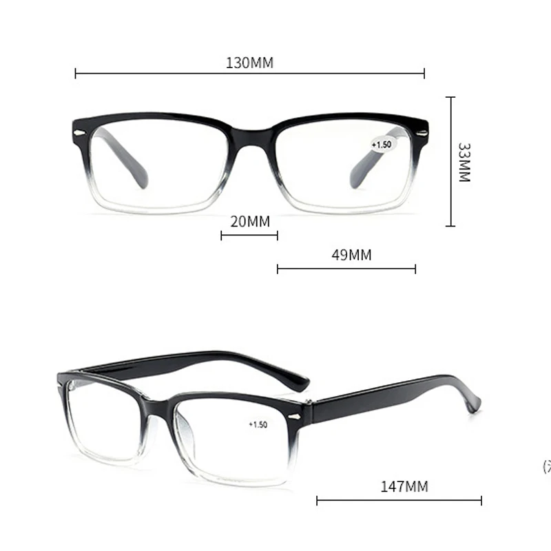 seemfly Ultra Light Reading Glasses Men Women Eyeglasses Unisex Presbyopia Eyewear With 1.0 1.5 2.0 2.5 3.0 3.5 4.0 Diopter images - 6