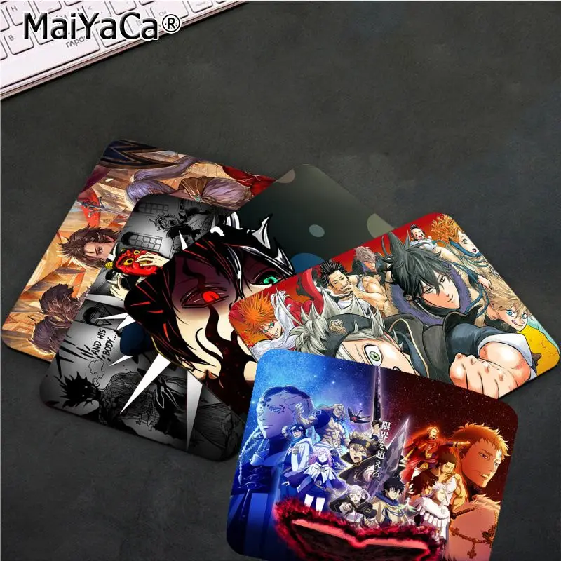 MaiYaCa In Stocked New Pattern Anime Black Clover Japan Comic Computer Mousemats Smooth Writing Pad Desktops Mate mouse pad | Компьютеры и
