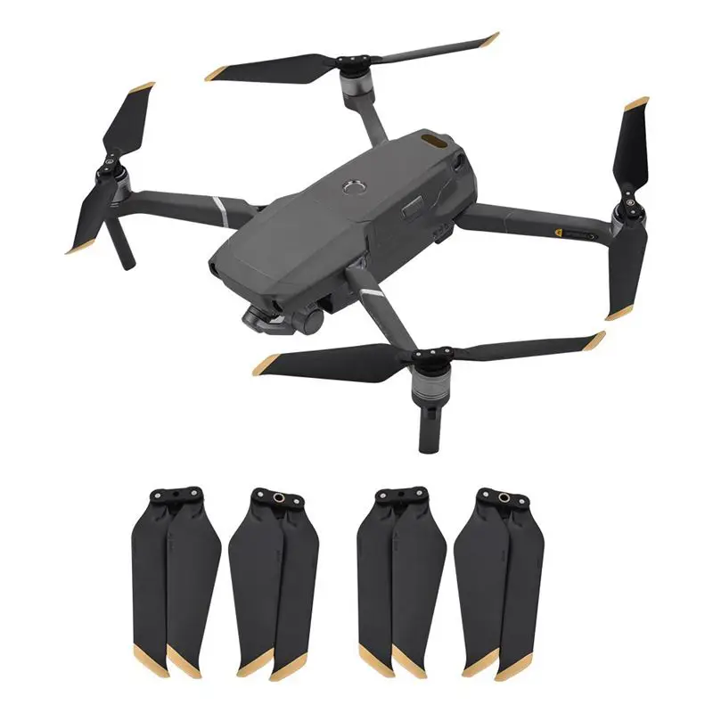 FFYY-новинка, 2 пары Mavic 2 Pro/Zoom 8743, малошумный Пропеллер для DJI Mavic 2, быстросъемные запасные части для замены лезвия