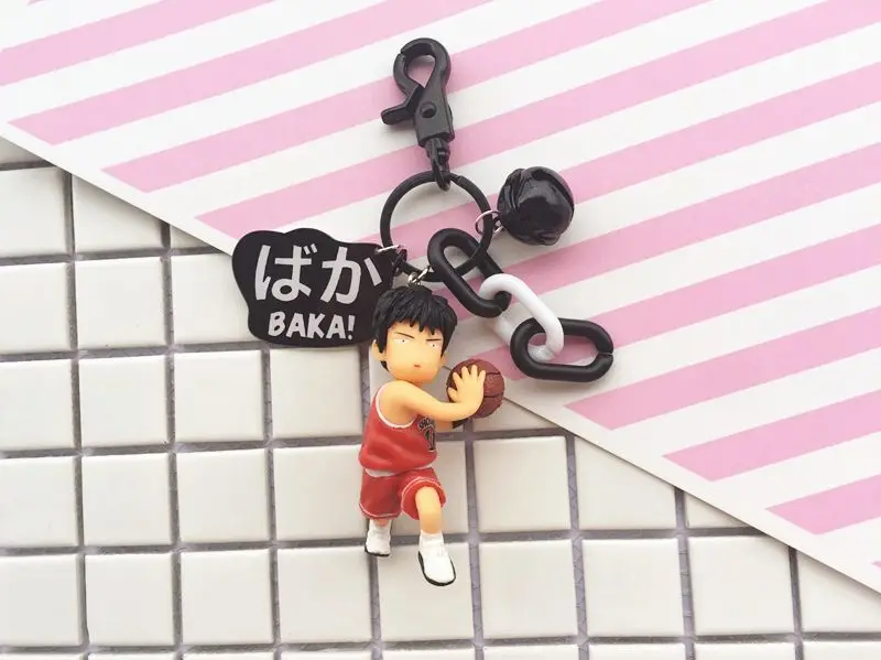 Модные ювелирные изделия Slam Dunk Q Edition ручной работы брелок Сакура Дерево Цветок дорога Rukawa Fengxiang Кубок игрок кукла брелок кулон