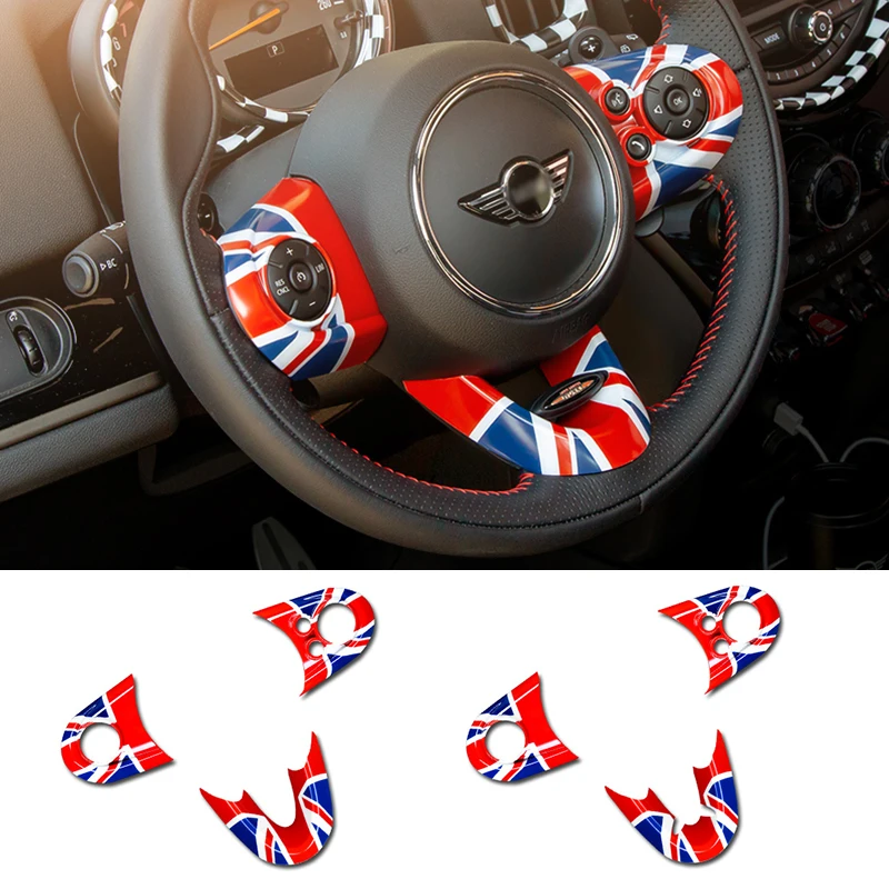 Многофункциональные Декоративные наклейки на рулевое колесо для BMW MINI Countryman F54 F55