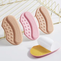 2 pcs High Heels Insoles for Women Heel Protector Stickers Cushion Inserts Foot Heel Liners Pain Relief Pads Foot Accessories