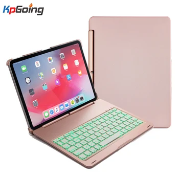 

For IPad Pro 11 Inch Case Keyboard Wireless Aluminum Alloy Lighting Cover for Ipad Pro 11 Wireless Keyboard Folio Cases Metal