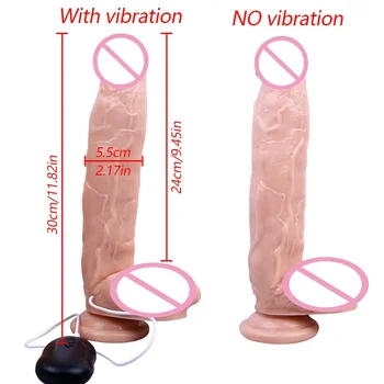 12inch 30CM Vibrators Dildo With Strong Suction Cup Realistic Big Dildo Penis Female Masturbator Sex Shop Adult Sex Toys 6