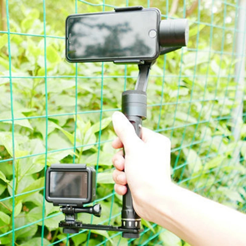 Монитор/свет/телефон крепление адаптер кронштейн для Zhiyun Smooth Q/Osmo Mobile 2/Feiyu G5, Spg Series, Vimble C/Smooth 3