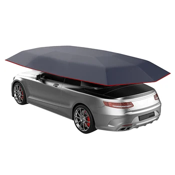 

4.5x2. New Outdoor Car Vehicle Tent Car Umbrella Sun Shade Cover Oxford Cloth Polyester Covers Without Bracket Blue