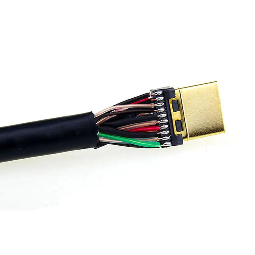 HDMI сварочный разъем HDMI 2,0 штекер DIY HD линии адаптеры поддержка 4K 2K HDMI 2,0/1,4/1,3