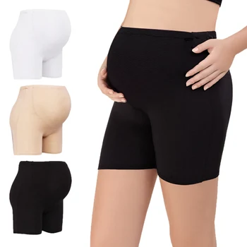 

Women Maternity Shapewear Belly Support Pregnancy High Waist Panty Thigh Shaper Safety Pants H9