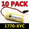 Original New 10 PACK 1770-XYC 3V 1800mAh CNC PLC Lithium Industrial CPU Battery With Plug (Fresh DATE) 1