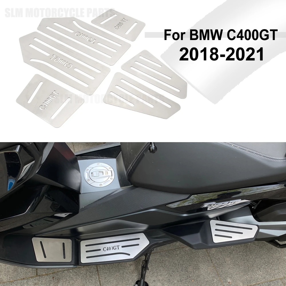 FOR BMW C400GT C 400 GT 2018 2019 2020 2021 New Motorcycle Footrest  Stainless Steel Foot Pegs Pedal Kits Footboard Step|Covers \u0026 Ornamental  Mouldings| - AliExpress