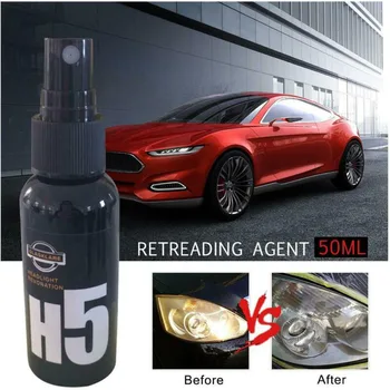 

50ML Polishing liquid Auto Fluid Headlight Maintenance Cleaning Retreading