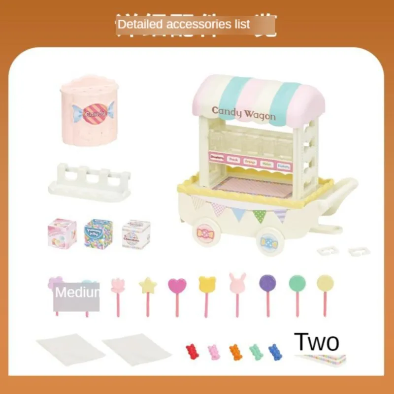 Sylvanian Families игрушка Sylvanian Families магазин конфет тележка игровой дом для девочек модель магазина покупок 5266