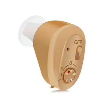 

1PC Mini Hearing-aid Earphone Clear Rechargeable Audiphone Invisible Acousticon Portable Acouophone For the Elderly