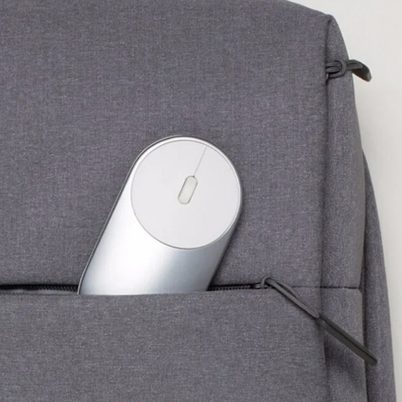Xiaomi Wireless Mouse Portable Bluetooth 4.0 Aluminium Alloy ABS Material Gaming Mouse RF 2.4GHz Dual Mode Connect Mi 1200DPI