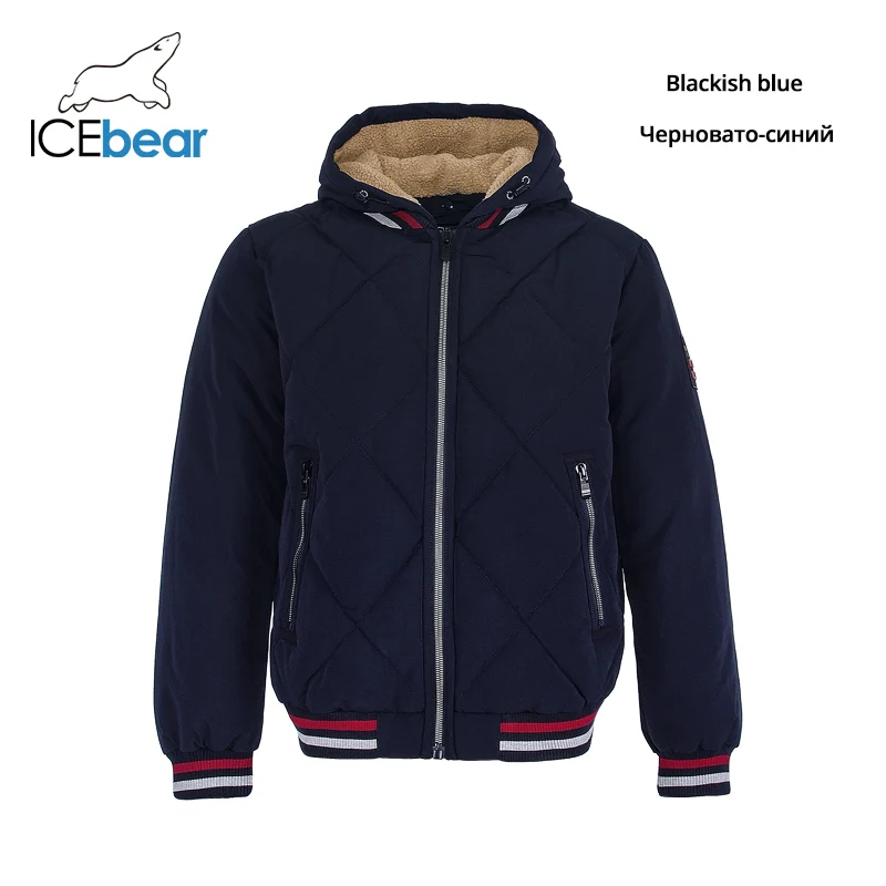 M481 ICEbear Новая зимняя мужская куртка Высокое качество Мужская куртка ветрозащитная Теплая мужская одежда MWD19857I - Цвет: M481