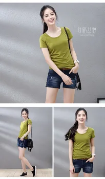 

2020 Summer Women Tshirt Letter Printed Short Sleeve O-Neck Regular