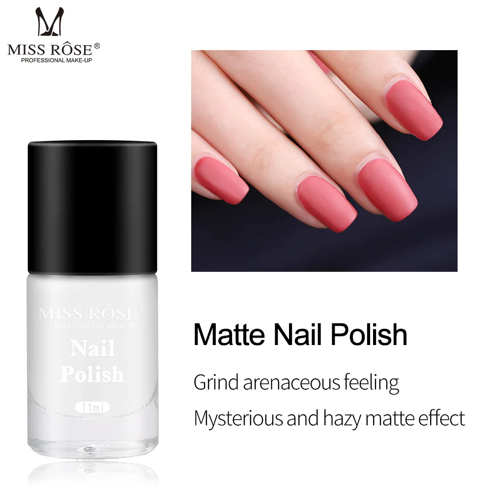 

MISS ROSE Top Base Coat Gel Polish UV Shiny Sealer Soak off Reinforce 11ml Long Lasting Nail Art Manicure Gel Lak Varnish Primer