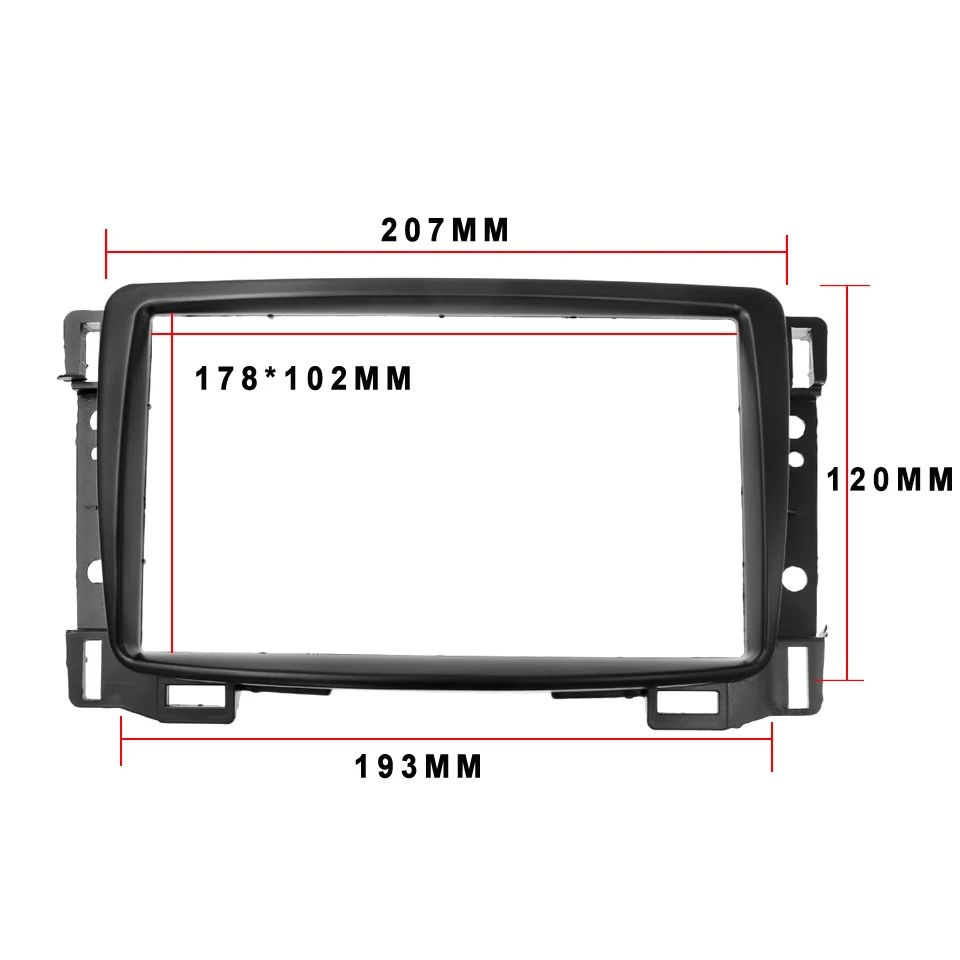 2 Din автомагнитола Fascias подходит для Chevrolet Sail facia DVD стерео панель фасции приборная панель комплекты ремонт Установка отделка рамка