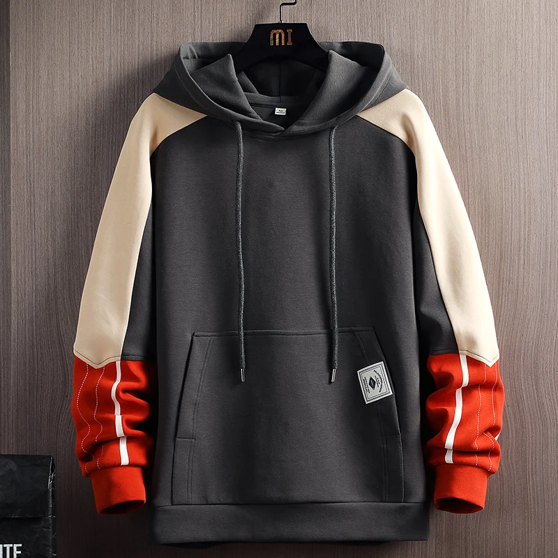 

Fashion Style Casual O-Neck 2020 Spring Autumn Hoodie Sweatshirt Men'S Hip Hop High Streetwear Clothes Streetwear