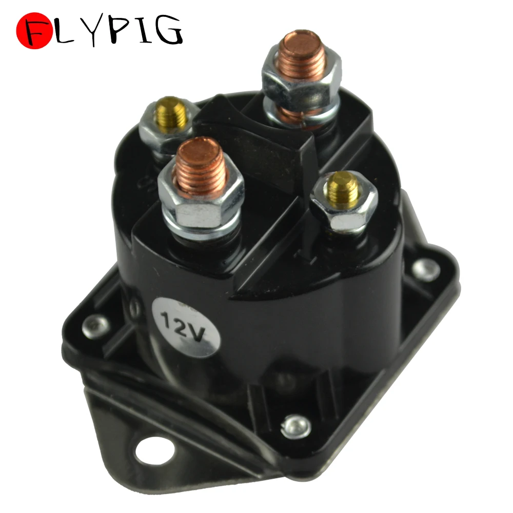 

Club Car 12 Volt 4 Terminal Solenoid 84 DS 04 Precedent Gas Golf Cart Coil