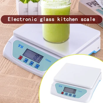 

25/30kg Electronic Scales Weighing Kitchen Scales Grams Balance LCD Display Universal For Home Electronic Balance Weight