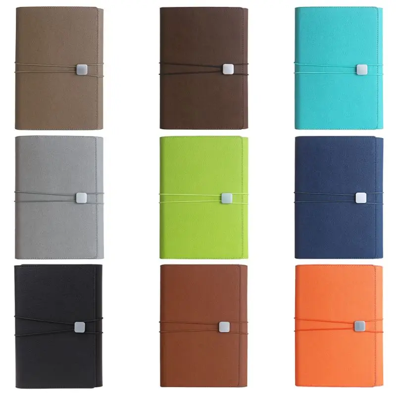 

Spiral A5 Notebook Notepad Business Office Meeting Loose-leaf Diary Journal Gift Multifunction LX9A