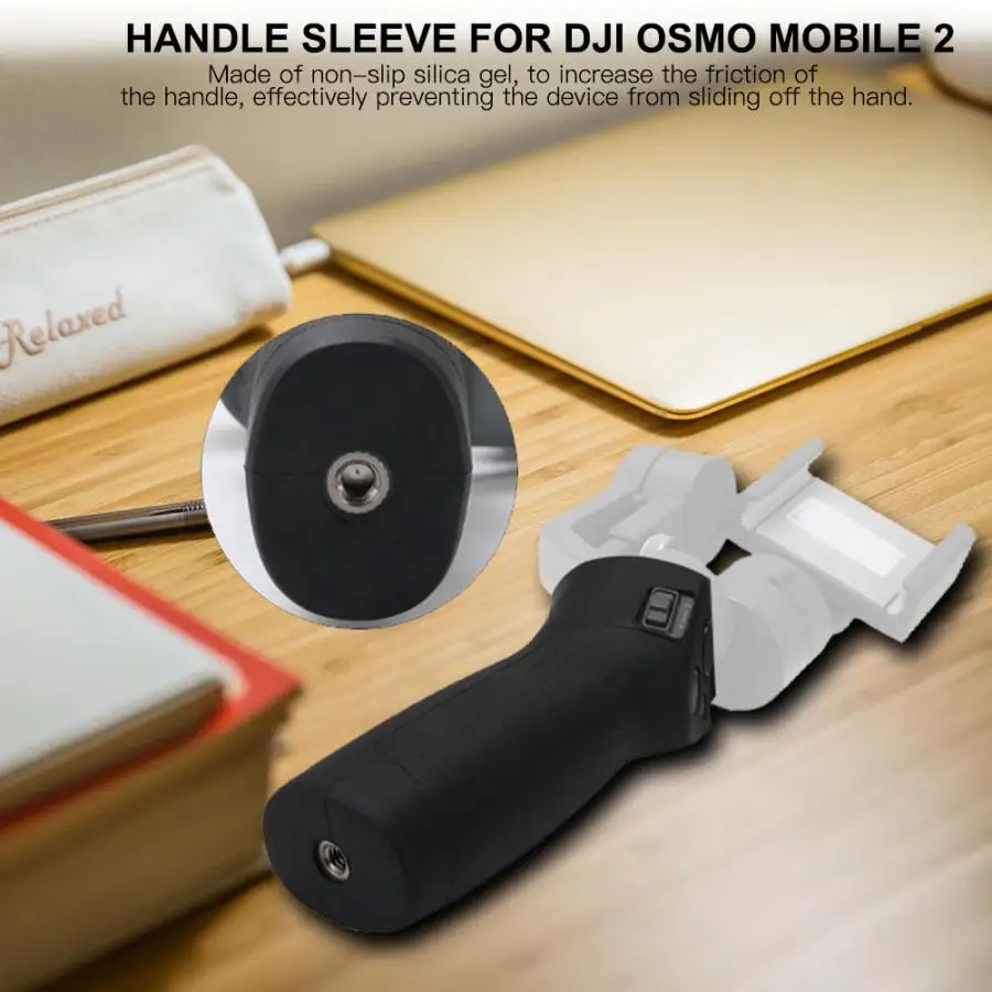 Anti-shock Anti-slip Dustproof Silica Gel Handle Sleeve Cover for DJI osmo mobile 2