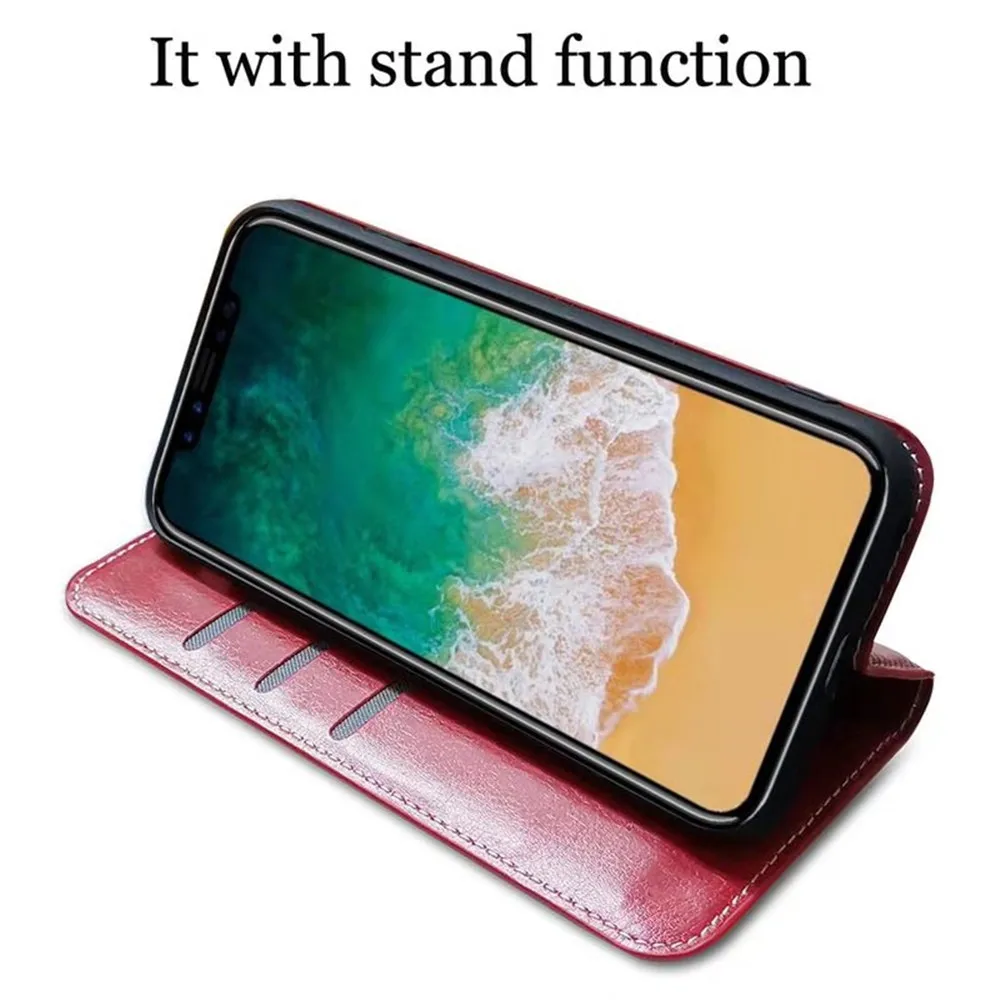 Магнитный кожаный чехол для Motorola One Vision Action Zoom Wallet Flip для Motorola G7 power E6 G6 E5Plus Z4 Z3 стойка для приставки чехол