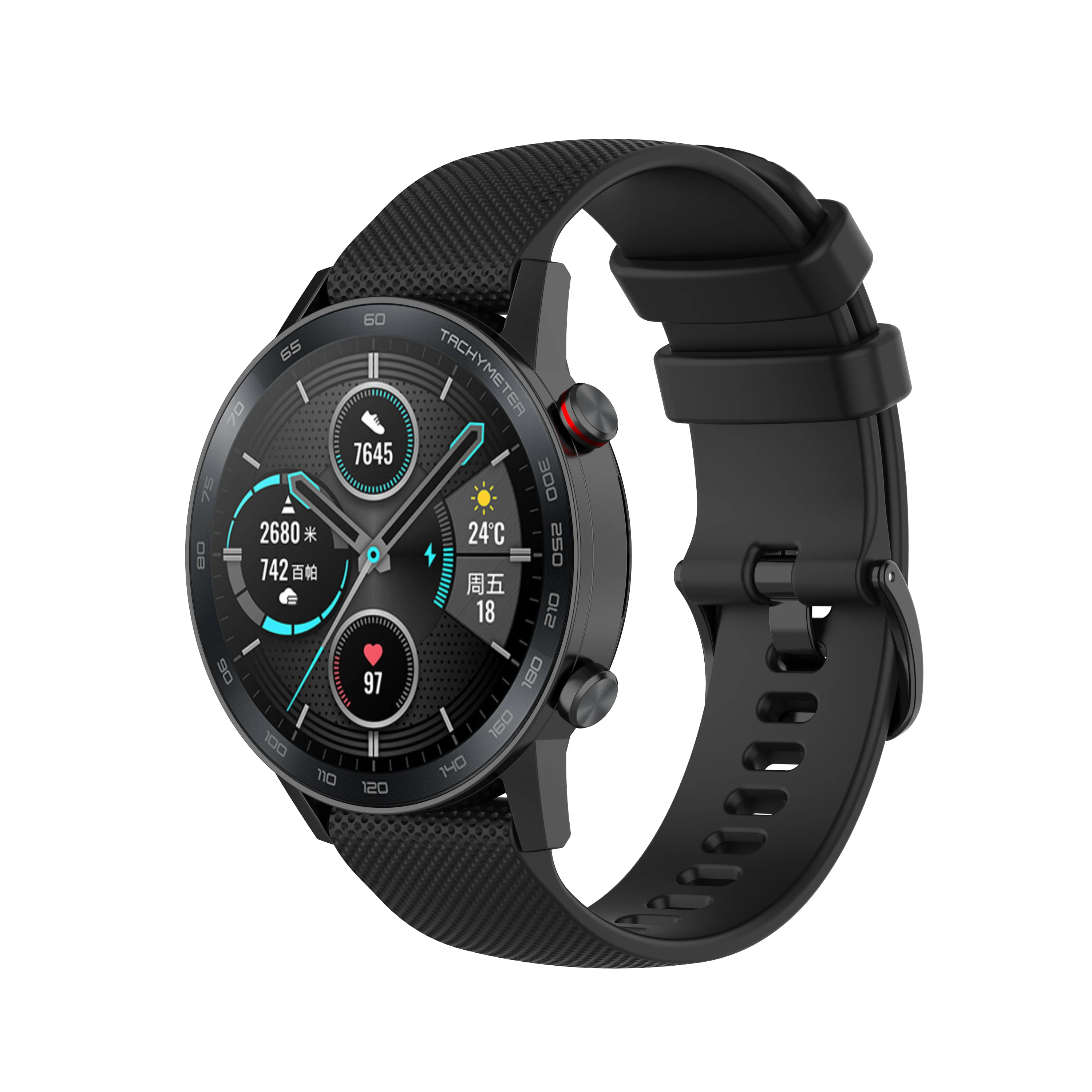 Мягкий силиконовый ремешок для наручных часов для huawei Honor Magic Watch 2 ремешок для наручных часов