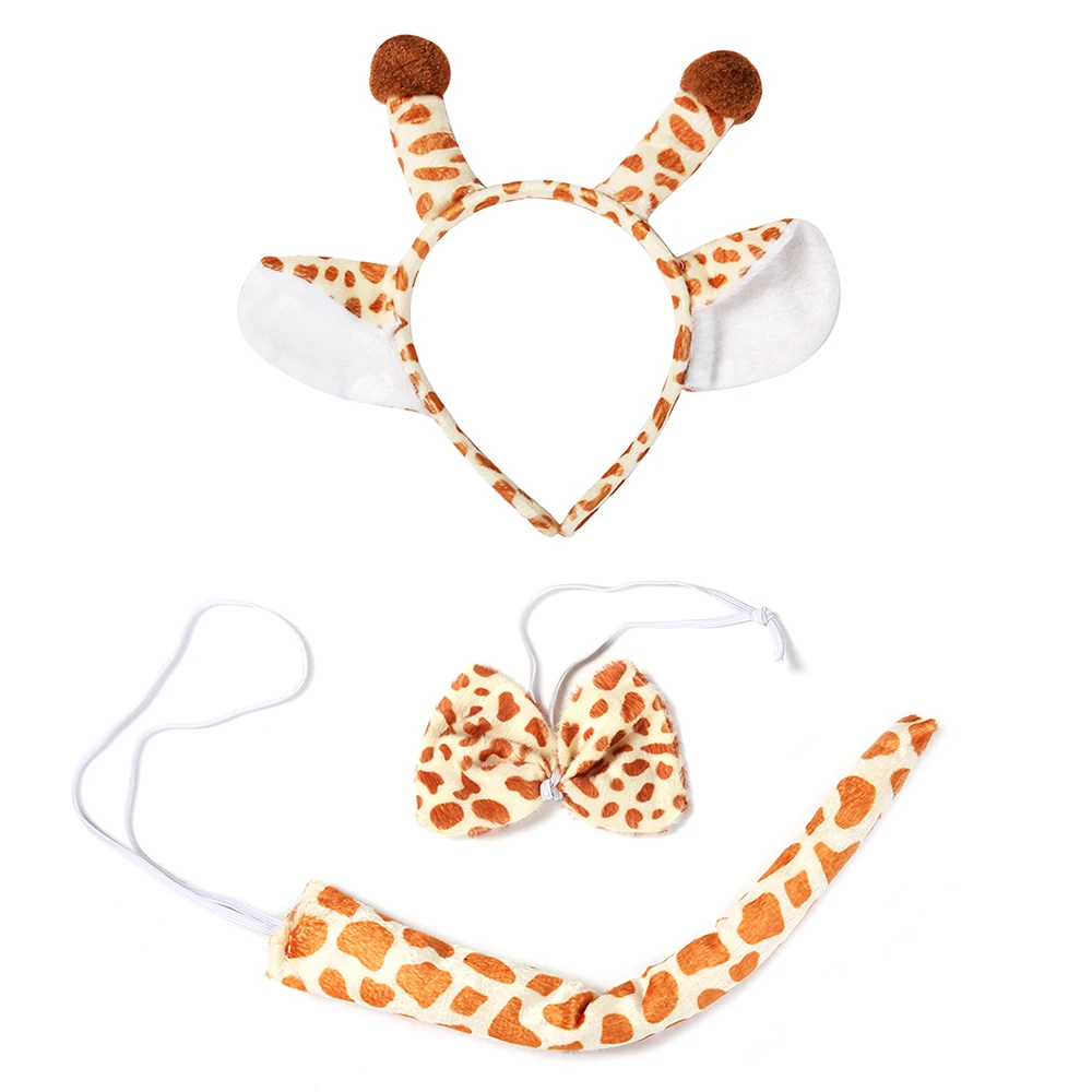 1Set Giraffe Girls Tutu Dress Outfit Zoo Animal Kid Christmas Costumes Toddler Baby Girl Performance Birthday Jungle Party Dress cosplay costume kids girls dress animal tutu skirt outfit