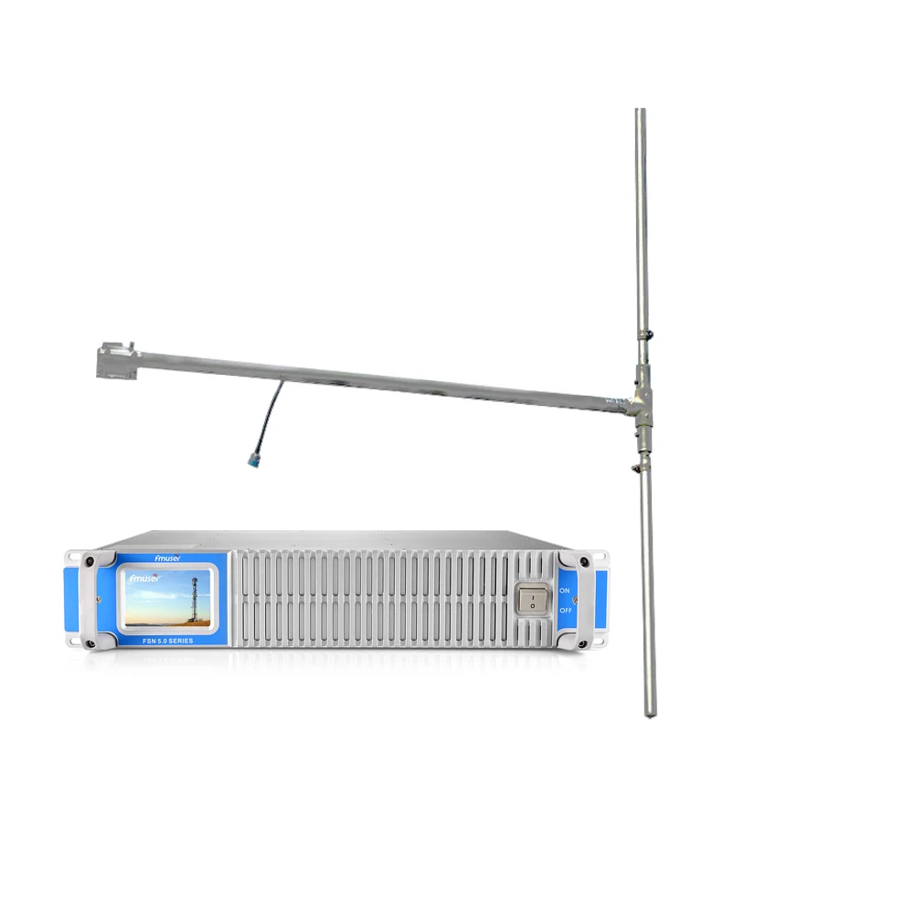 

FMT-150T 100W 150W Radio broadcasting FM Transmitter Studio on air RDS + DP100 Dipole Antenna + coaxial cable