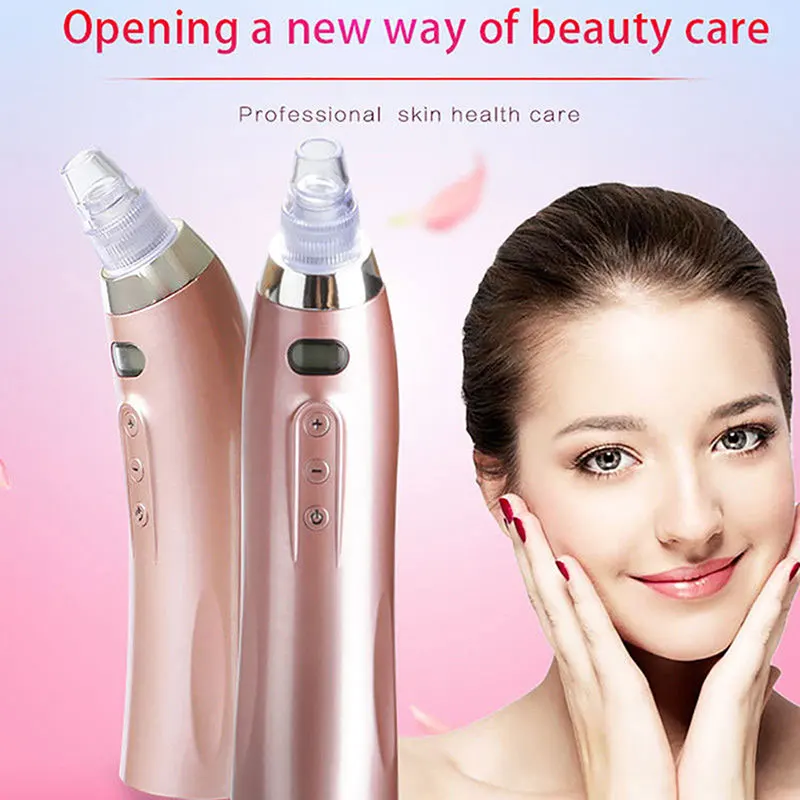 Electric Acne Remover Blackhead Remover Pore Vacuum Facial Acne Suction Vaccumm Removal Deep Pore Acne Black Spots Pore Cleaner