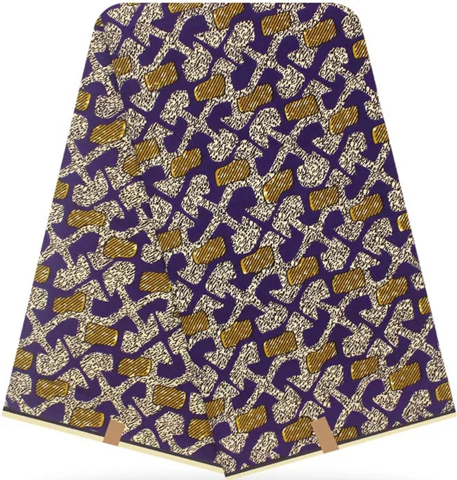 african fabric african wax prints fabric for patchwork real wax high quality 6yards cotton fabric ankara fabric for dress HH-D3 - Цвет: 5