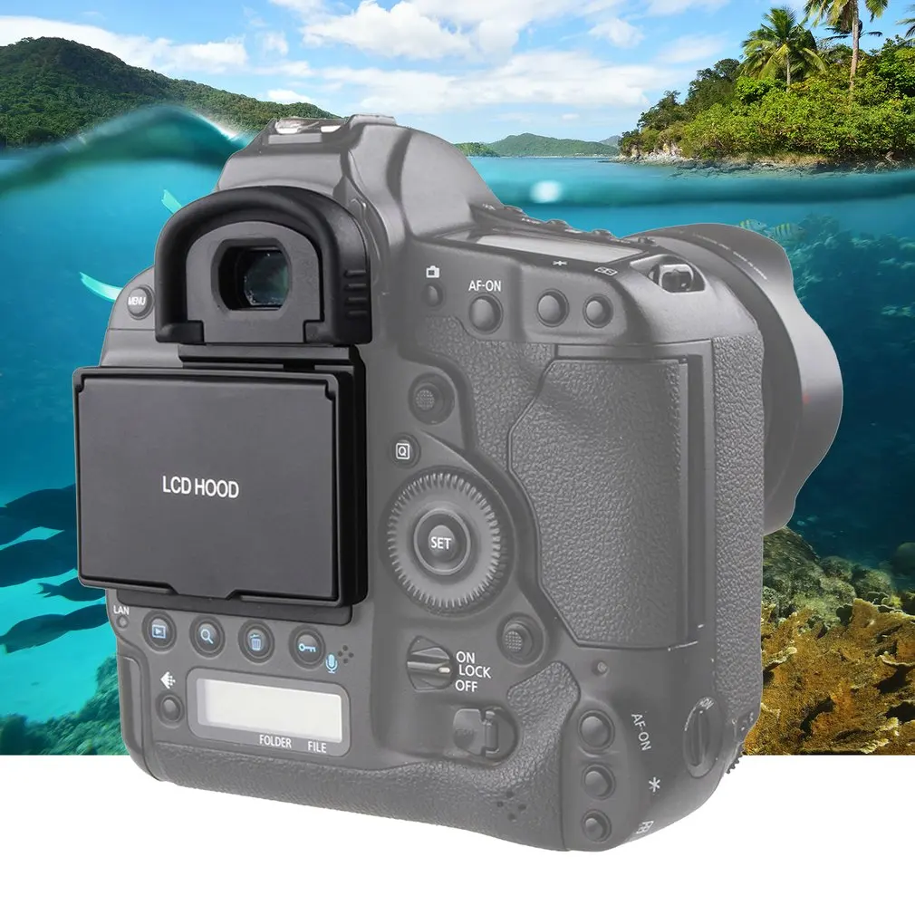 Портативный объектив камеры Sunshield прочная крышка монитора камеры портативный объектив камеры Sunshield для камеры Canon