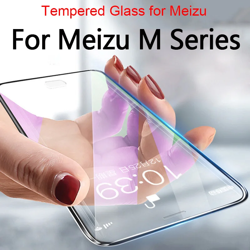 Защитное стекло закаленное для Meizu M6 Note M6S M6T 9H HD пленка M5 M5S M5C M3 M3S | Мобильные