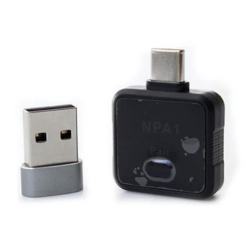 

Universal 4.2 Bluetooth Headset Adapter PC Adapter Converter Receiver for NS Nintendo Switch PS4 Headphone Type-C Audio Transmit