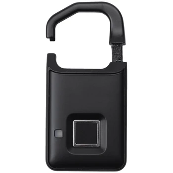 

P4 USB Rechargeable Smart Keyless Fingerprint Lock Anti-Theft Security Padlock Door Luggage Backpack Bag Fingerprint Lock