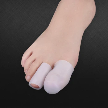 

10pcs Gel Cover Cap Pain Relief Preventing Blisters Corns Nail Tools Cover Foot Separators Foot Care Medical Health