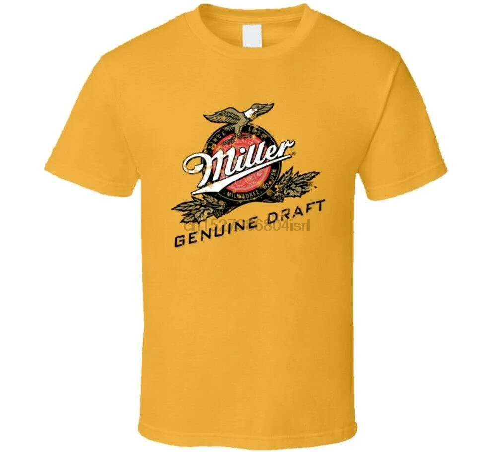 Miller genuine draft t shirt Clearance