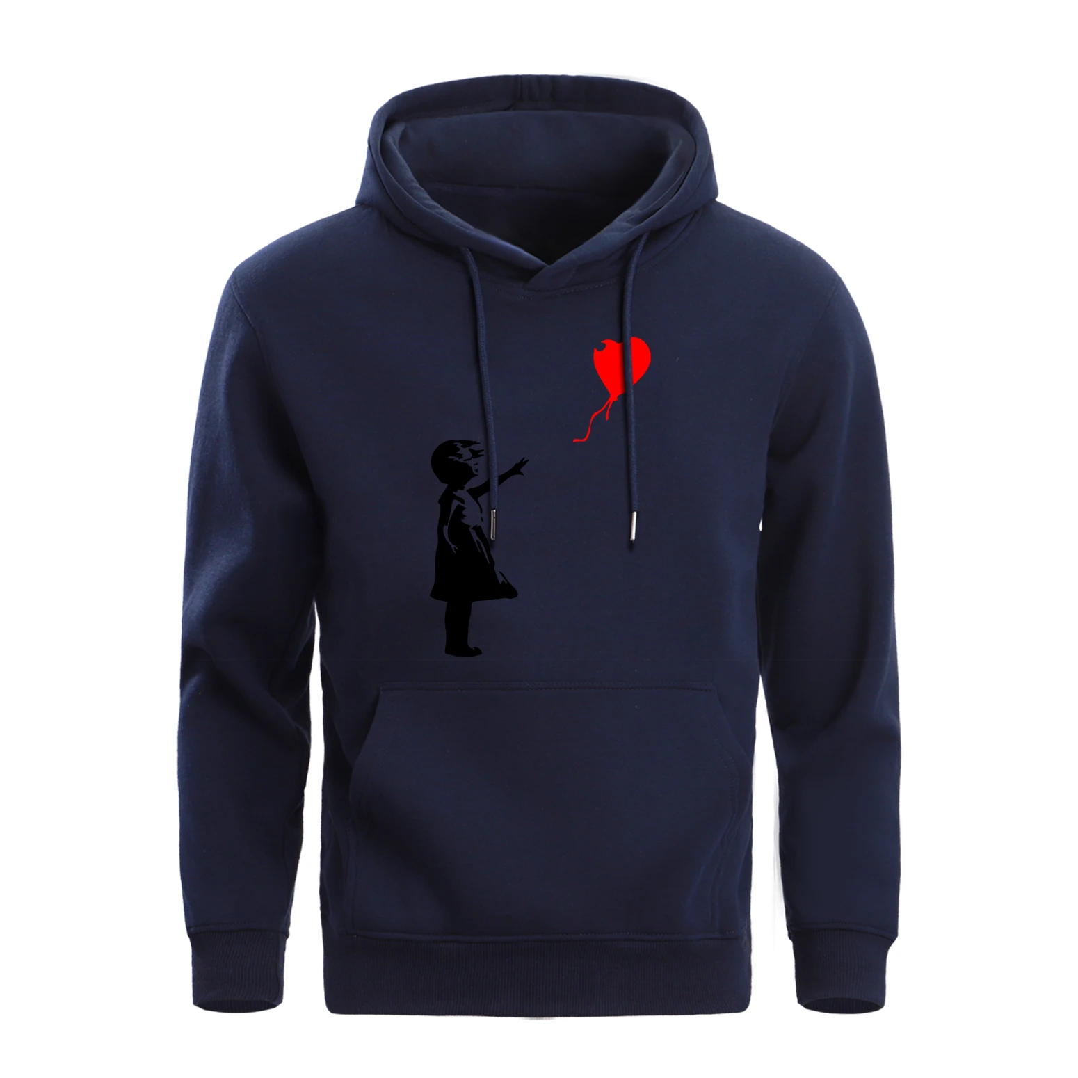 Толстовка с капюшоном и надписью «World Peace Balloon Girl Banksy Love» для мужчин, коллекция года, весенне-осенняя Теплая Флисовая Мужская Толстовка Harajuku с капюшоном, мужская Толстовка