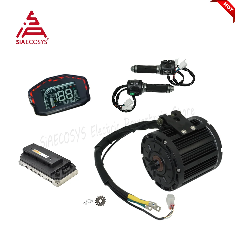 Qs Motor 138 70h 3kw V1 Sprocket Mid Drive Motor Kits With Votol