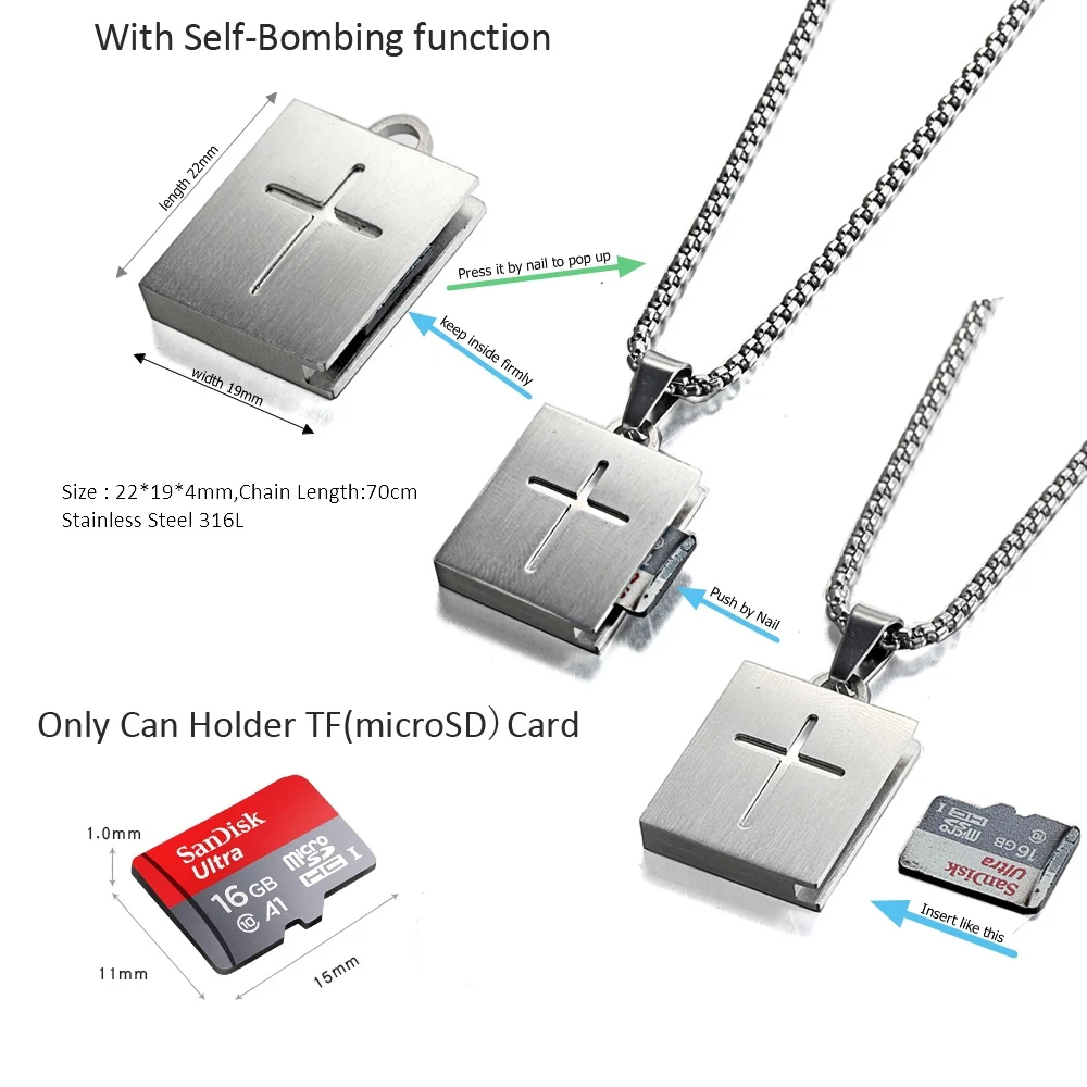 Tf Card Micro Sd Card Holder Self 