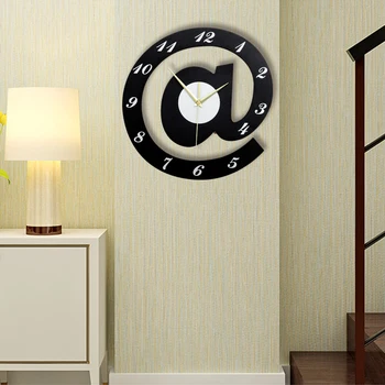 

Nordic Wall Clock Living Room Decor Wall Clocks Creative Personality Symbol Mute Fashion Bedroom Home Decoration Hanging Watch