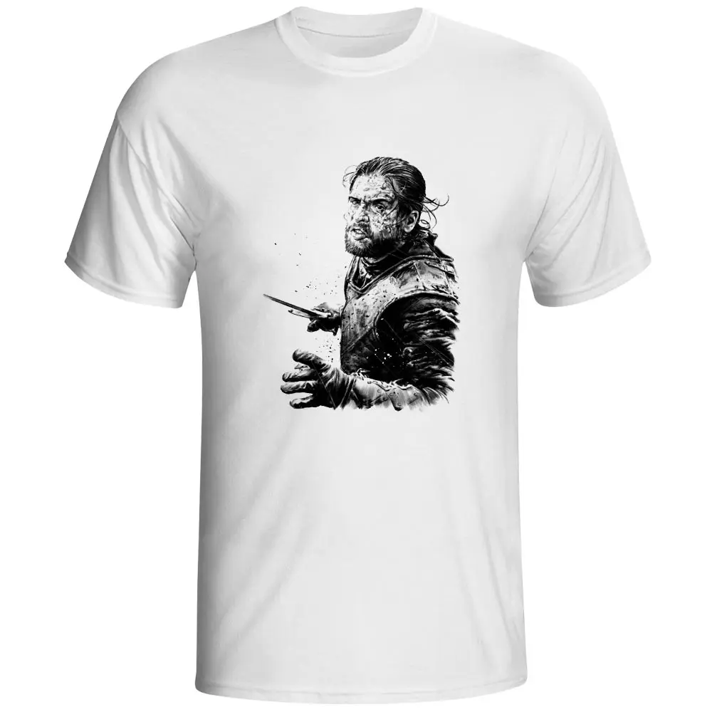 Jon Snow T-shirt Game Of Thrones Style American Drama Novelty Hip Hop T Shirt Skate Design Rock Women Men Top |
